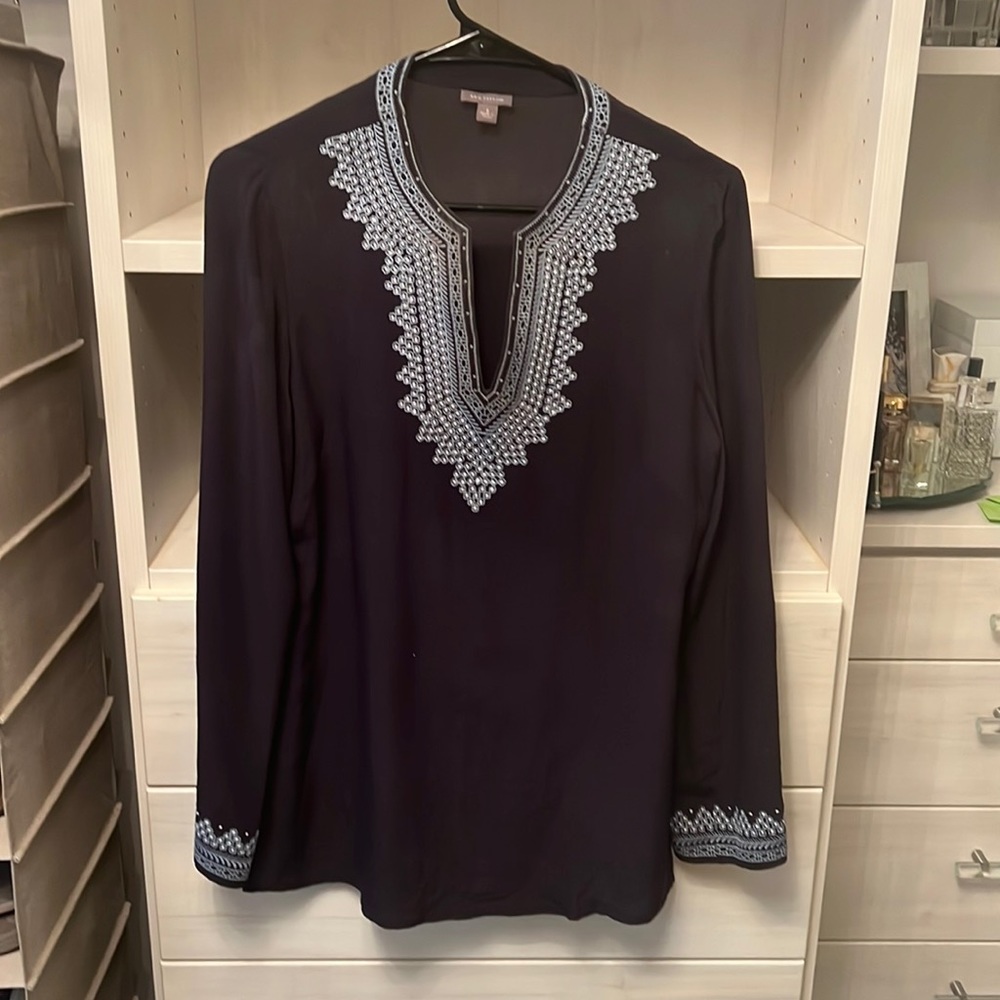 Ann Taylor silk tunic top